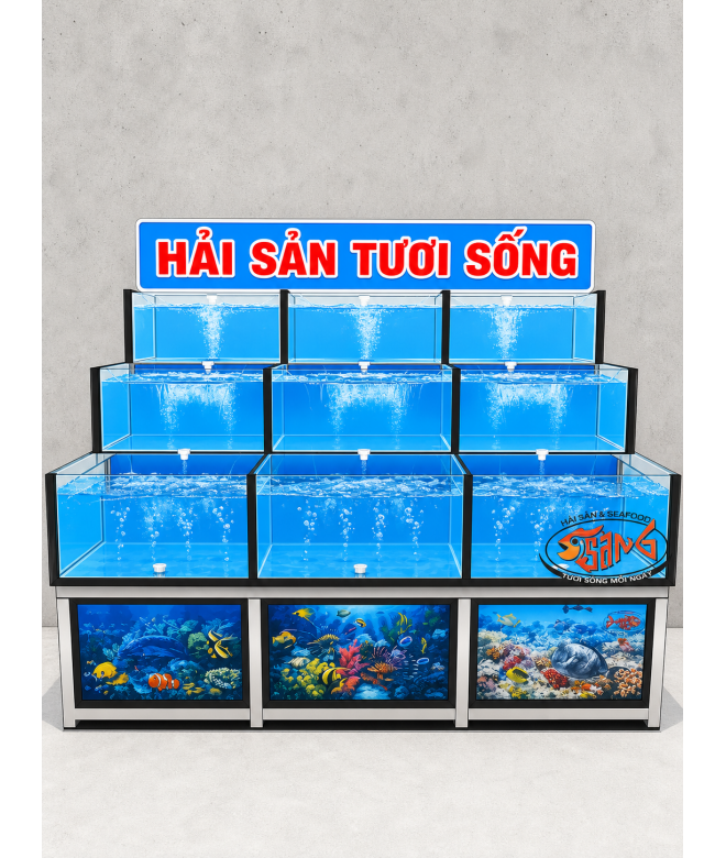 HỒ TRÀN 3 TẦNG 2M1